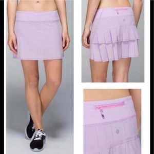 lululemon athletica Lilac Pleated Tennis Skort - Lavender